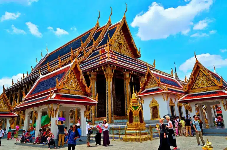 The main temple of the Emerald Buddha